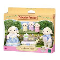 Familia conejo flor sylvanian famil