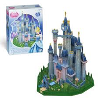 Puzzle 3d castillo de cenicienta