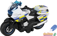 Moto policia friccion luz y sonido