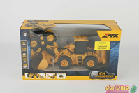 Bulldozer r/c c/luz 40 mhz 6 canal.