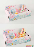 Bañera c/bebe 23 cm. 9 pzas