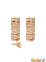 Juego torre madera 57 pzas