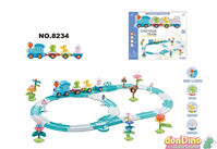 Tren infantil dinosaurios 88 pzas.