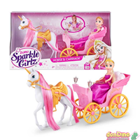 Caballo y carroza sparkle girlz