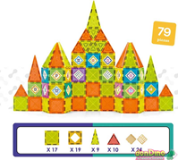 Bloques magneticos 79 pzas.