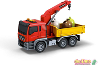 Camion grua c/contenedores reciclaj