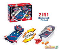 Juego 2 en 1 basketball & pinball