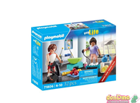 Entrenamiento fitness playmobil