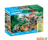 Ataque spinosaurio playmobil dinos