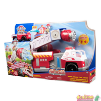 Camion bomberos patrulla canina