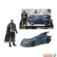 Batmovil + figura batman 30 cm.