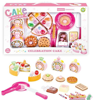Set dulces y tarta cumpleaños cake