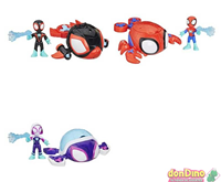 Figura y vehiculo spidey water web