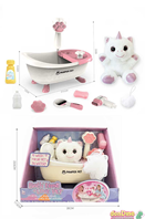 Peluche unicornio hora del baño