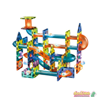 Set bloques magneticos c/luz 110 pz