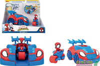 Vehiculo spidey lanzatelarañas 2en1