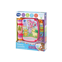 VTech Baby Primeras Canciones Rosa Libro Interactivo para Bebés