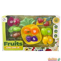 Set bandeja frutas velcro