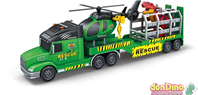 Camion transporte dino rescue 1:12