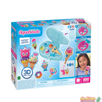Estudio manualidades fiesta helados 3d aquabeads 800 perlas