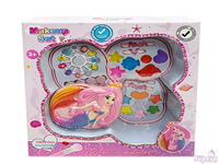 Caja maquillaje sirenita 3 pisos